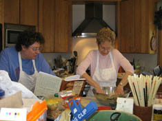 Photo of volunteer bakers