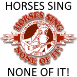 FOLK TV: Horses Sing None of IT!