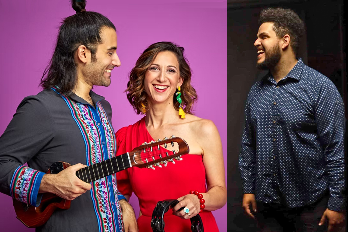 Photo of Eleanor&Dario and Jon Hayes