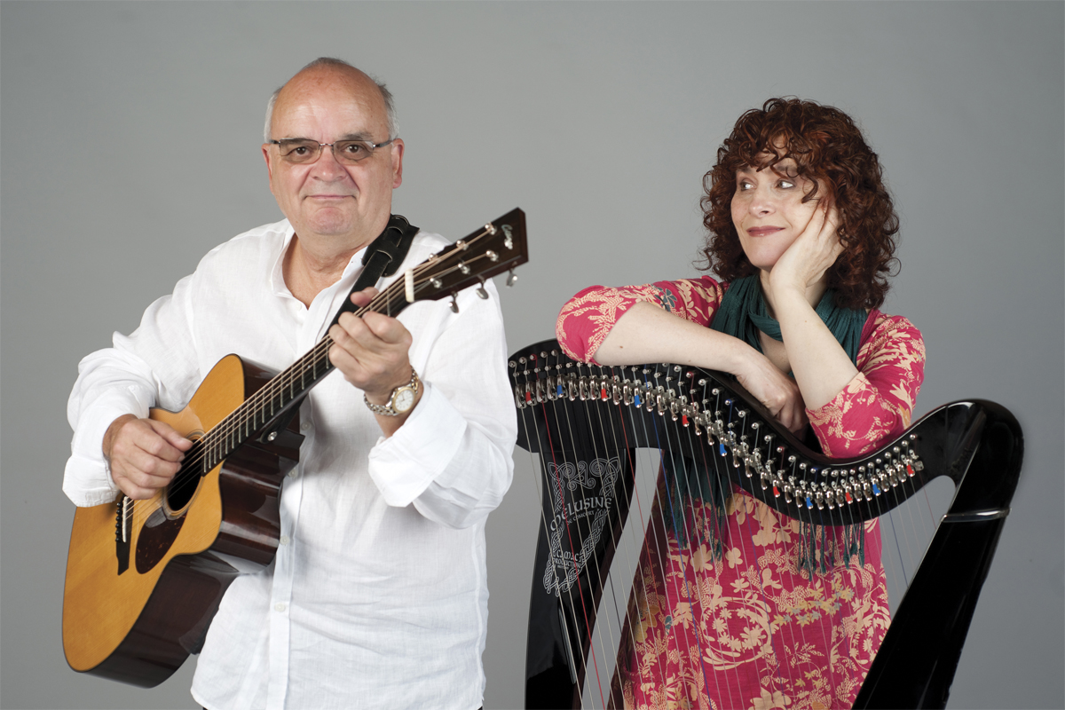 Photo of Chris Newman & Máire Ní Chathasaigh