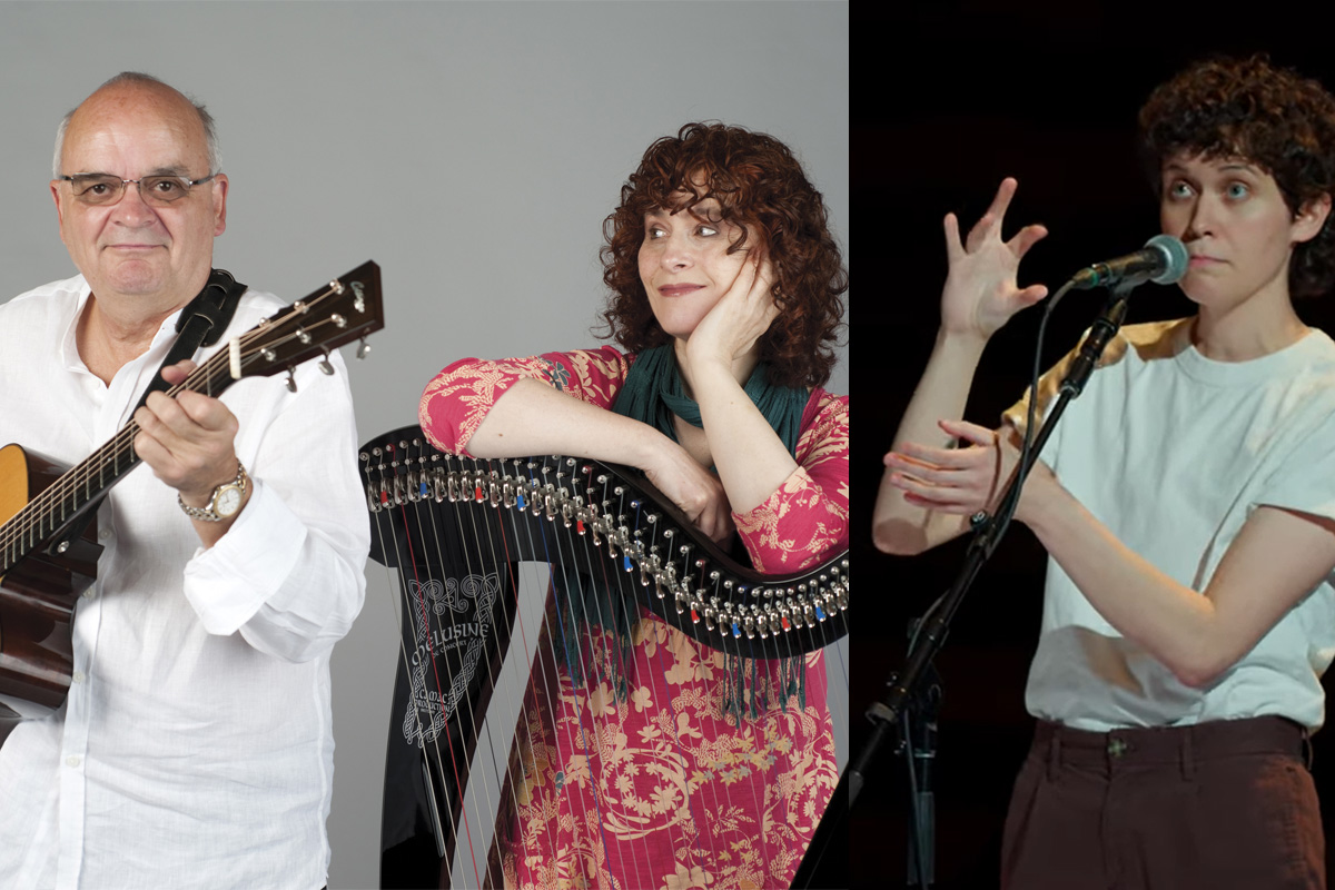 Photo of Chris Newman and Maire and Spencer LaJoye