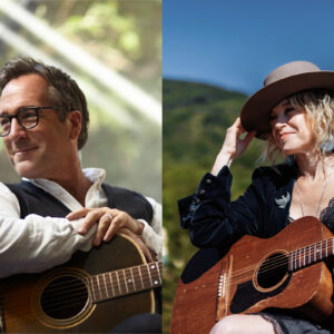 Photo of Richard Shindell and Jess Klein