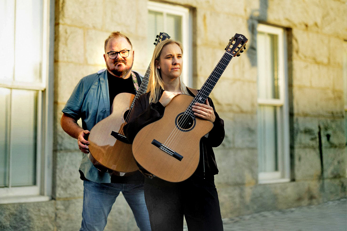 Photo of Don Ross with Julie Malía